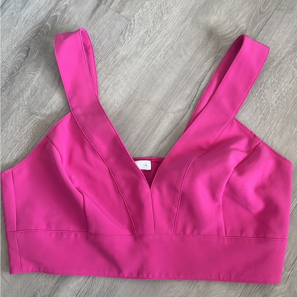 Pink Women's Crop Top